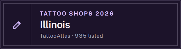 Listed on TattooAtlas