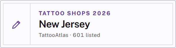 Listed on TattooAtlas