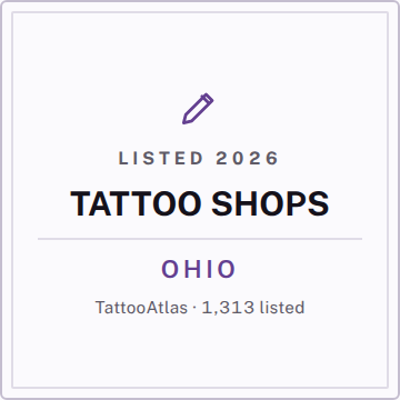 Tattoo Shops in Ohio — TattooAtlas